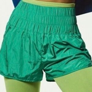 Free people the way home shorts- jade green